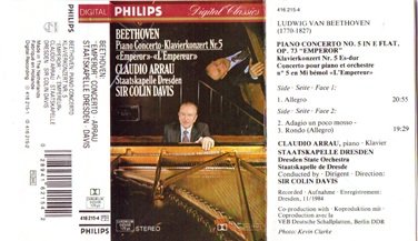 Concerto Piano N.5 [Musikkassette] von Philips