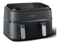 Philips 3000 series NA351/00 Airfryer mit zwei Körben - Heißluftfritteuse - 9 l - 1,5 kg - Rapid Air - 40 °C - 200 °C (NA351/00) von Philips