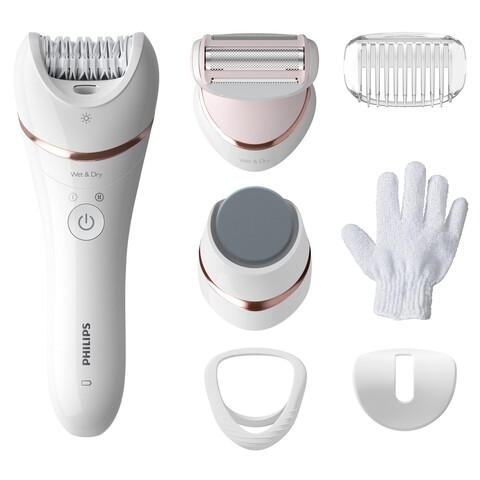 Philips BRE730/10 Series 8000 Akku Epilierer weiß Philips BRE730/10 Series 8000 Akku Epilierer weiß von Philips