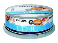 Philips CD-R CR7D5JB25/00, 52x, CD-R, 700 MB von Philips