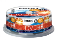 Philips DVD+R DR4S6B25F/00, DVD+R, 4,7 GB Philips DVD+R DR4S6B25F/00, DVD+R, 4,7 GB von Philips