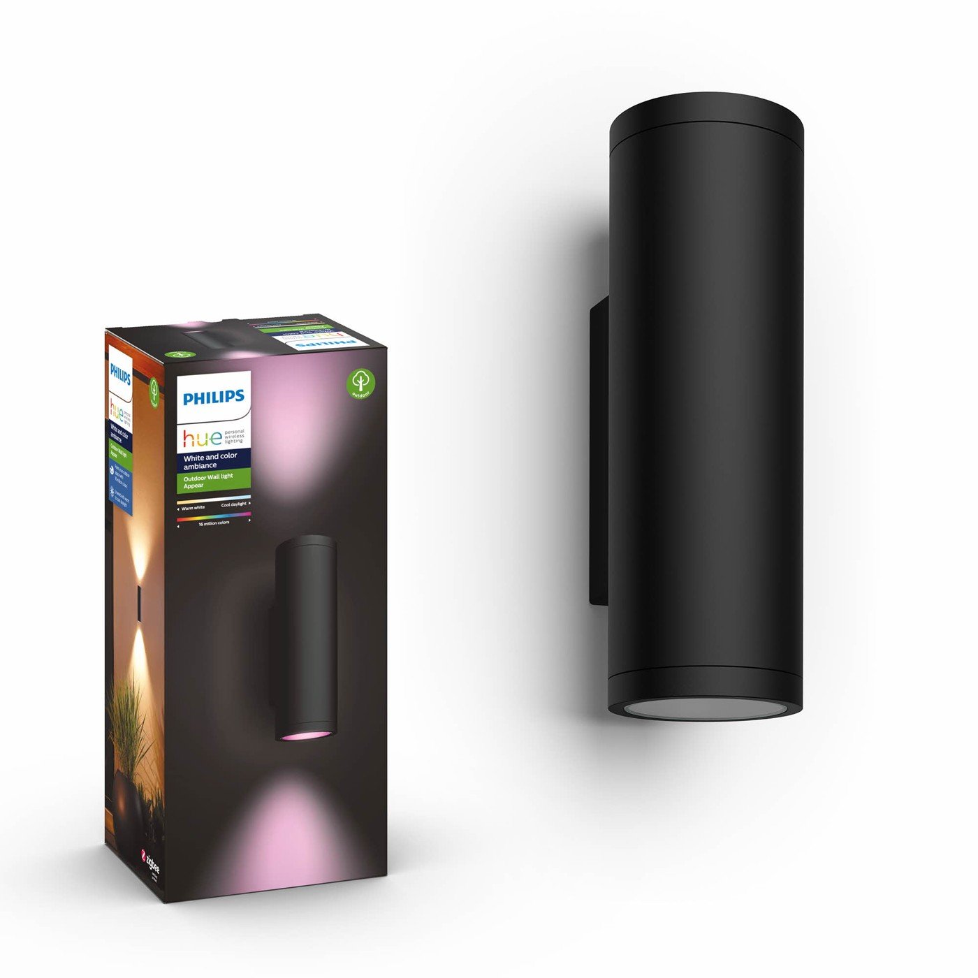 ​Philips Hue - Appear Wandleuchte - Hue Outdoor (Broken Box) von Philips