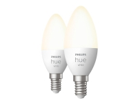 Philips Hue Weiße Kerzen – E14-Glühbirnen – 2er-Pack Philips Hue Weiße Kerzen – E14-Glühbirnen – 2er-Pack von Philips