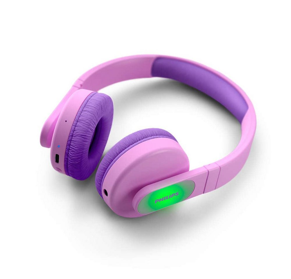 Philips TAK4206BL pink On-Ear-Kopfhörer für Kinder Over-Ear-Kopfhörer von Philips