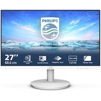 Philips V-Line 271V8AW 68,6cm (27") FHD IPS Office Monitor HDMI/VGA 4ms 75Hz Weiß von Philips