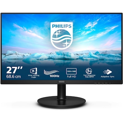 Philips V-Line 271V8LAB 68,6cm (27") FHD VA Office Monitor HDMI/VGA 4ms 100Hz von Philips