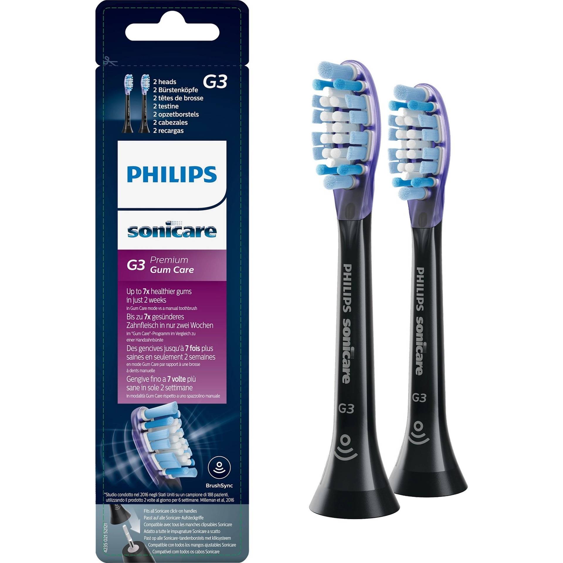 Sonicare HX9052/17 G3 Premium Gum Care, Aufsteckbürste von Philips