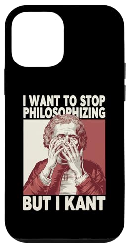 Hülle für iPhone 12 mini Ich Möchte Mit Dem Philosophieren Aufhören, Aber Ich Kant - von Philosophie Humor-T-Shirts