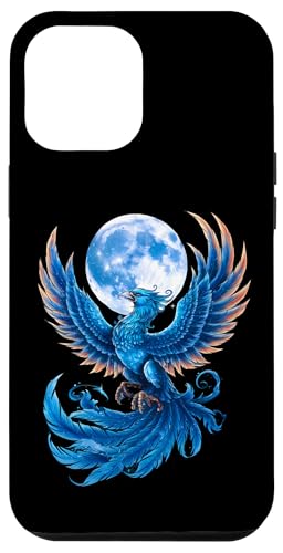 Hülle für iPhone 12 Pro Max Vollmond Phönix Mythischer Vogel Fantasievogel von Phoenix Bird Mythical Bird Rise Rejuvenation