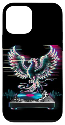 Hülle für iPhone 12 mini Phoenix DJ Plattenspieler Mythical Bird Rejuvenation Discjockey von Phoenix Bird Mythical Bird Rise Rejuvenation