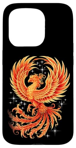 Hülle für iPhone 15 Pro Phoenix Bird Mythische Vogelverjüngung Fantasie von Phoenix Bird Mythical Bird Rise Rejuvenation