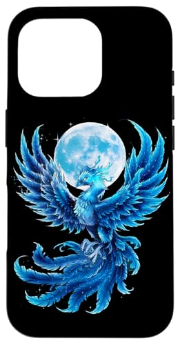 Hülle für iPhone 16 Pro Phoenix Bird Vollmond Mythische Vogelverjüngung von Phoenix Bird Mythical Bird Rise Rejuvenation