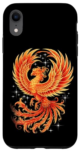 Hülle für iPhone XR Phoenix Bird Mythische Vogelverjüngung Fantasie von Phoenix Bird Mythical Bird Rise Rejuvenation