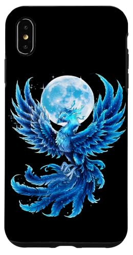 Hülle für iPhone XS Max Phoenix Bird Vollmond Mythische Vogelverjüngung von Phoenix Bird Mythical Bird Rise Rejuvenation