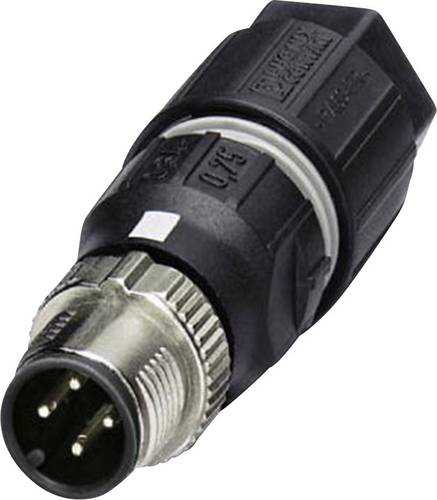 Phoenix Contact 1521591 Sensor-/Aktor-Steckverbinder, unkonfektioniert M12 Stecker, gerade Polzahl: von Phoenix Contact