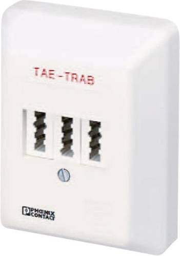 Phoenix Contact 2749628 TAE-TRAB FM-NFN-AP Überspannungsschutz-Anschlussdose Überspannungsschutz f Phoenix Contact 2749628 TAE-TRAB FM-NFN-AP Überspannungsschutz-Anschlussdose Überspannungsschutz f von Phoenix Contact