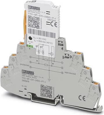 Phoenix Contact 2906816 Spannungsschutz 24 V Grau (2906816) von Phoenix Contact