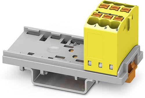 Phoenix Contact PTFIX 6X2,5-NS35 YE 3273006 Verteilerblock 0.14mm² 2.50mm² Gelb 10St. von Phoenix Contact