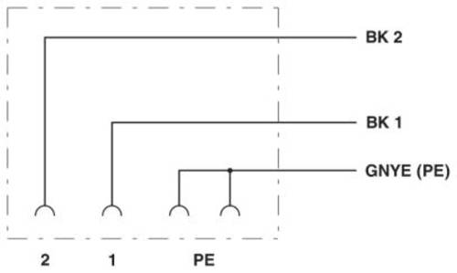 Phoenix Contact Ventilstecker mit angespritzter Leitung 1439544 Schwarz SAC-3P- 3,0-PUR/A 1439544 In von Phoenix Contact