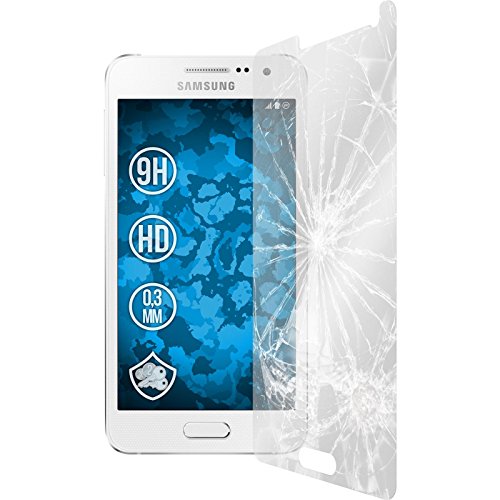PhoneNatic 1 x Glas-Folie klar kompatibel mit Samsung Galaxy A5 (A500) - Schutzglas für Galaxy A5 (A500) von PhoneNatic