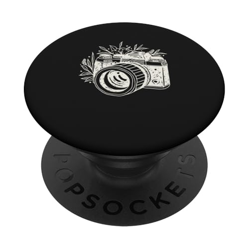 DSLR-Kamera des Fotografen PopSockets Klebender PopGrip von Photo Stuff