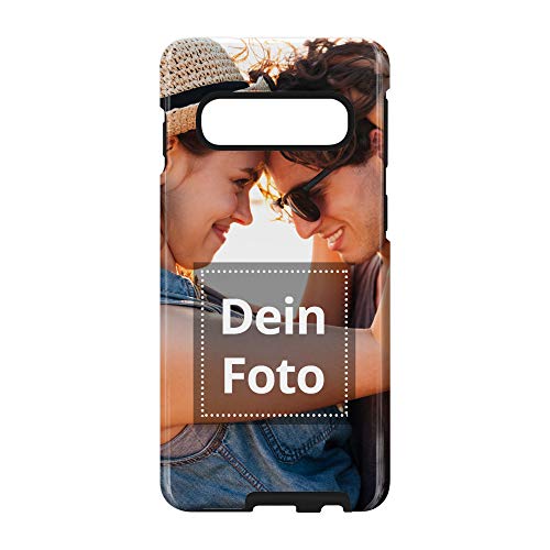 Samsung Galaxy® S10 Handyhülle mit eigenem Foto Bedrucken – Smartphone Case als personalisierte Schutzhülle (Premium Bumper Rundum-Druck) von PhotoFancy