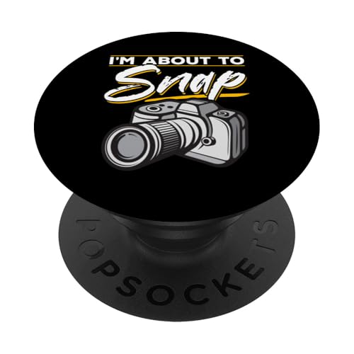 Fotografie-Foto – I'm About to Snap PopSockets Klebender PopGrip von Photograph Photography Camera Photo Designs