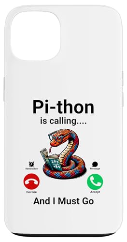 Python ruft den I Must Go Pi Day Hülle für iPhone 13 von Pi Day Incoming Call