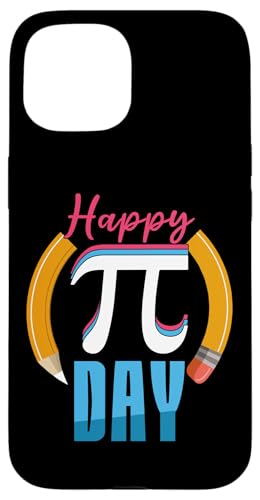 Hülle für iPhone 15 Happy Pi Day Funny Math Day Pie Mathematik Lehrer Schule von Pi Day Supply March 14 Jokes Math Teacher Student