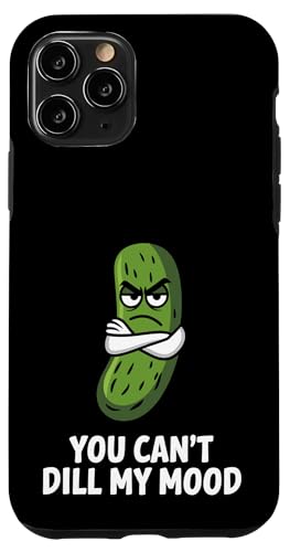 Mürrische Dillgurke Hülle für iPhone 11 Pro von Pickle Costume Designs