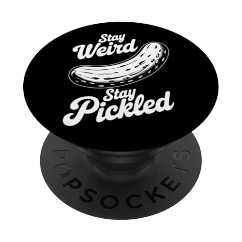 Seltsame Dillgurke PopSockets Klebender PopGrip von Pickle Costume Designs