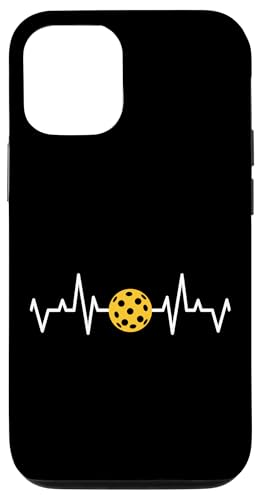 Hülle für iPhone 14 Pro Heartbeat Love Pickleball Pulse Herz-Pickleball von Pickleball Player Playing Pickleball Sport Racket