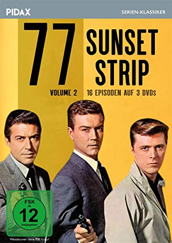 77 Sunset Strip, Vol. 2 / Weitere 16 Folgen der legendären Krimiserie (Pidax Serien-Klassiker) [3 DVDs] von Pidax Film- und Hörspielverlag