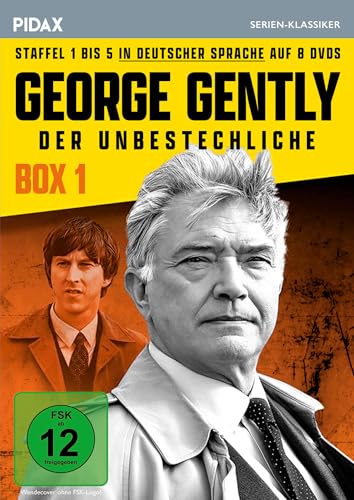 George Gently - Der Unbestechliche, Box 1 (Staffel 1 - 5 - Remastered Edition) / Die ersten 15 Folgen der Kultkrimiserie (Pidax Serien-Klassiker) [8 DVDs] von 99999 (Alive)