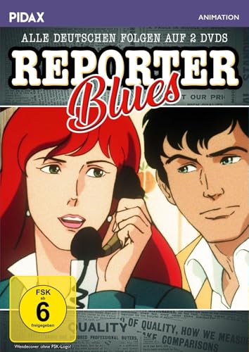 Reporter Blues / Alle 26 deutsch synchronisierten Folgen der Animeserie (Pidax Animation) [2 DVDs] von Pidax Film- und Hörspielverlag