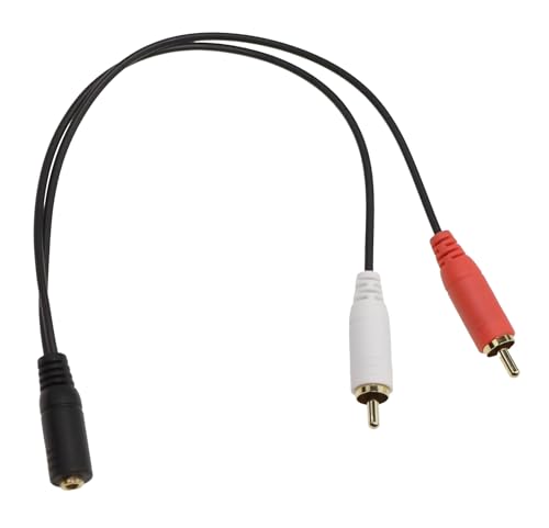 Piebert Adapter 3,5 mm Klinken-Kupplung auf Cinch kompatibel mit/Ersatzteil für Sennheiser 578872 Kopfhörer von Piebert