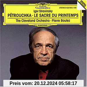 Petruschka / Sacre du Printemps von Pierre Boulez