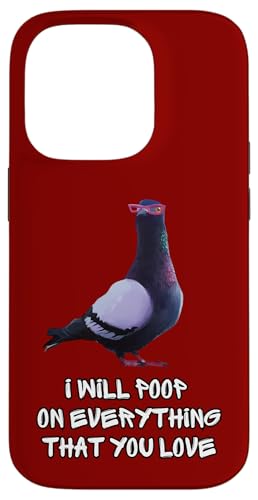 Ich koche auf alles, was lustig ist, Taubenliebhaber, Vogelbesitzer Hülle für iPhone 14 Pro von Pigeon Lover Outfits