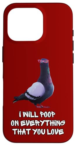 Ich koche auf alles, was lustig ist, Taubenliebhaber, Vogelbesitzer Hülle für iPhone 16 Pro von Pigeon Lover Outfits