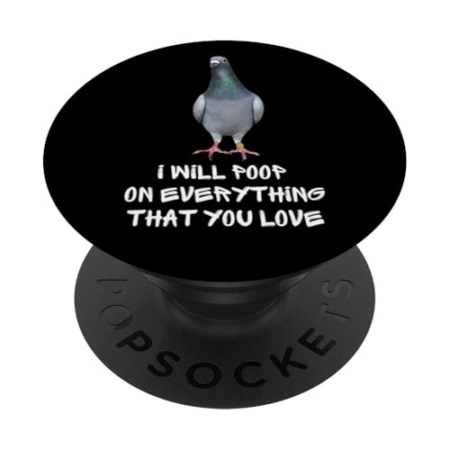 Ich koche auf alles, was lustig ist, Taubenliebhaber, Vogelbesitzer PopSockets Klebender PopGrip von Pigeon Lover Outfits