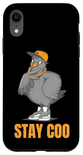 Stay Coo - Taubenliebhaber, Tierliebhaber, Vogelbesitzer Hülle für iPhone XR von Pigeon Lover Outfits