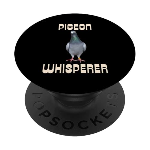 Whisperer Pigeon - Taubenliebhaber, Tierliebhaber, Vogelbesitzer PopSockets Klebender PopGrip von Pigeon Lover Outfits