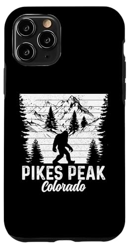 Hülle für iPhone 11 Pro Pikes Peak Colorado Bigfoot Lustige Rocky Mountains-Souvenirs von Pikes Peak Colorado - Rocky Mountain Souvenirs