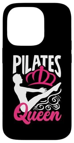 Hülle für iPhone 14 Pro Design „Pilates Queen“ für Fitnessbegeisterte von Pilates Apparel for Workout Enthusiasts & Fitness