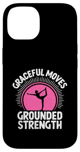 Hülle für iPhone 14 Graceful Moves Grounded Strength Workout Übung Pilates von Pilates Exercise Enthusiast Workout Gifts