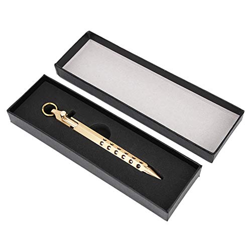 Pilipane Retro -Stil Metal Messing Signature Gel Ink Stift Hochwertiges Geschäftsschreibstift für Büroschulen versorgen Brass Black 13cm Pilipane Retro -Stil Metal Messing Signature Gel Ink Stift Hochwertiges Geschäftsschreibstift für Büroschulen versorgen Brass Black 13cm von Pilipane