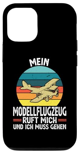 Hülle für iPhone 12/12 Pro Mein Modellflugzeug ruft mich Modellfliegen von Pilot & Modellflieger Geschenke