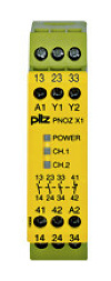 Pilz PNOZX1(24VAC/DC) NOT-AUS-SCHALTGERAET von Pilz