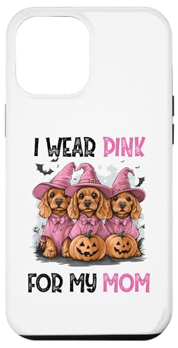 Hülle für iPhone 12 Pro Max In October We Wear Pink Cocker Spaniel Breast Cancer Costume von Pink Breast Cancer Awareness Halloween Costume