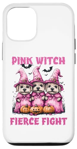 Hülle für iPhone 15 Pro In October We Wear Pink Poodle Halloween Breast Cancer Gifts von Pink Breast Cancer Awareness Halloween Costume